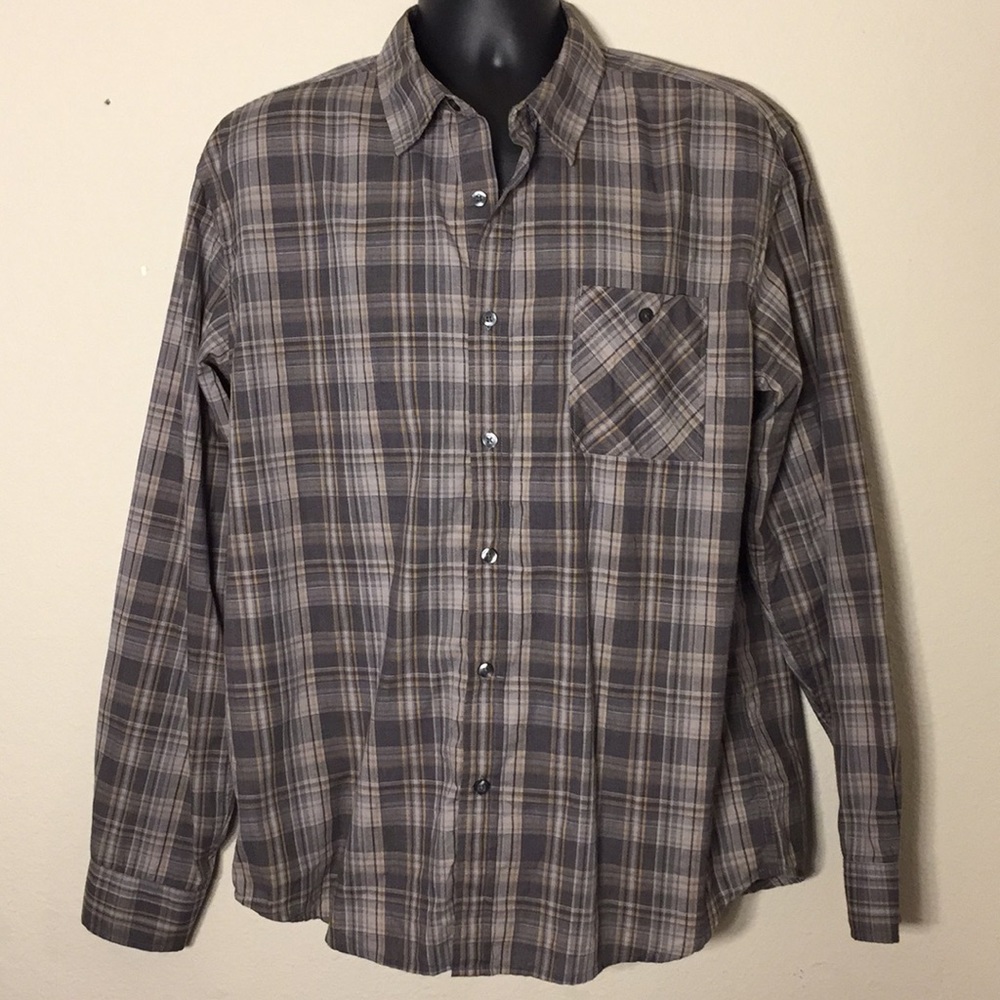 Great Northwest Men’s Long Sleeve Plaid Shirt